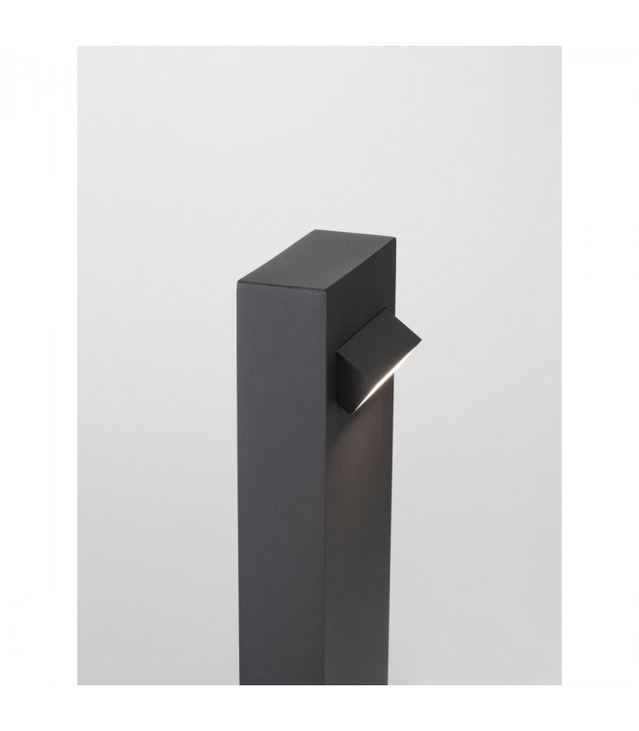 Zelda Outdoor Bollard Black Aluminium LED 6W 301Lm 3000K IP65-3