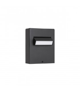 Zelda Outdoor Pedestal Light Black Aluminium LED 6W 342Lm 3000K IP65-1