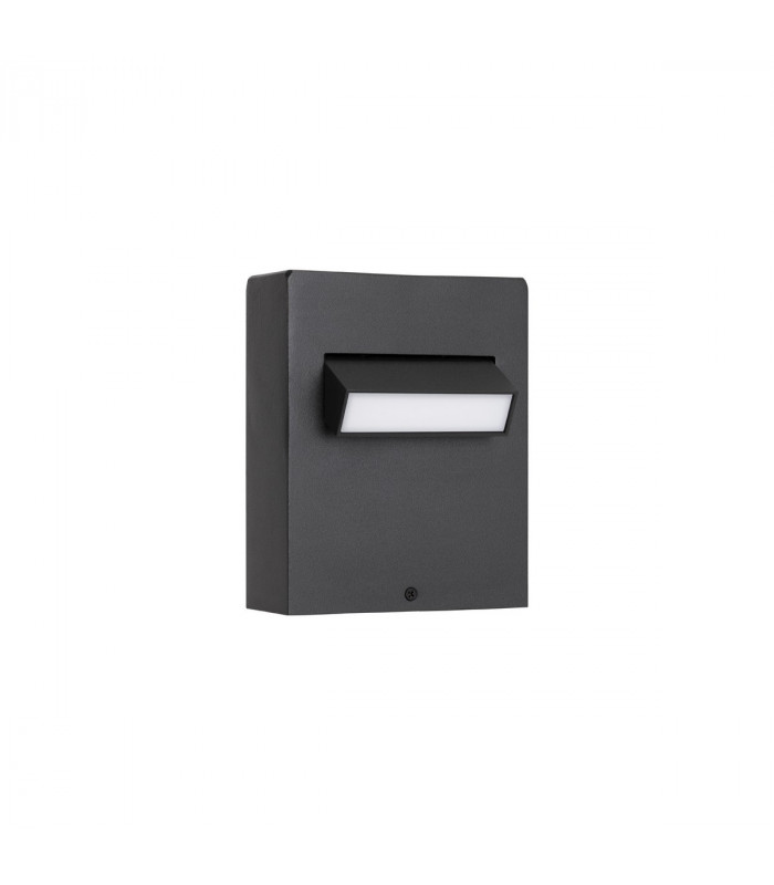 Zelda Outdoor Pedestal Light Black Aluminium LED 6W 342Lm 3000K IP65-1