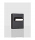 Zelda Outdoor Pedestal Light Black Aluminium LED 6W 342Lm 3000K IP65-2