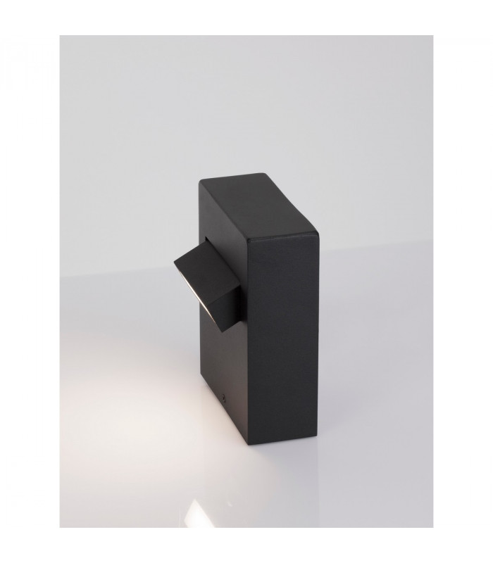 Zelda Outdoor Pedestal Light Black Aluminium LED 6W 342Lm 3000K IP65-6