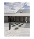 Zelda Outdoor Bollard Black Aluminium LED 9W 600Lm 3000K IP65-2
