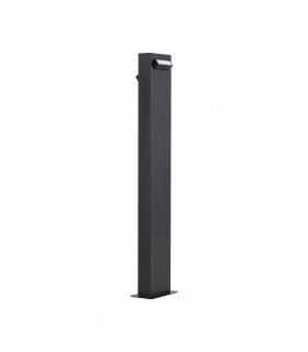 Zelda Outdoor Bollard Black Aluminium LED 9W 571Lm 3000K IP65-1