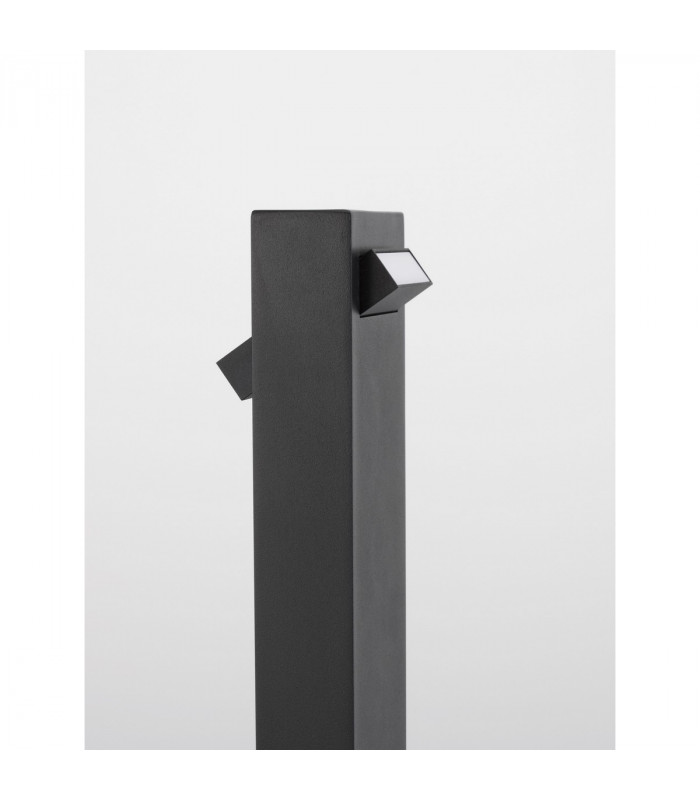 Zelda Outdoor Bollard Black Aluminium LED 9W 571Lm 3000K IP65-10