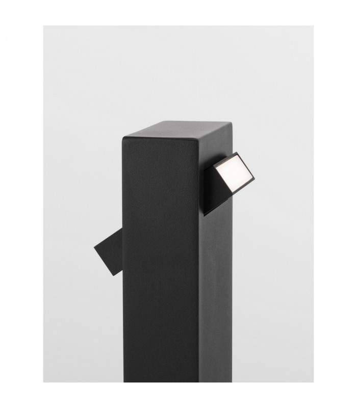 Zelda Outdoor Bollard Black Aluminium LED 9W 571Lm 3000K IP65-11