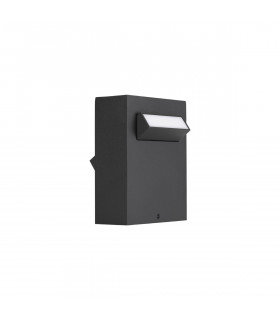 Zelda Outdoor Pedestal Light Black Aluminium LED 9W 571Lm 3000K IP65-1