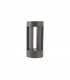 Devora Outdoor Pedestal Light Dark Grey Aluminium Glass LED 8W 195Lm 3000K IP54-1