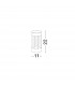 Devora Outdoor Pedestal Light Dark Grey Aluminium Glass LED 8W 195Lm 3000K IP54-3