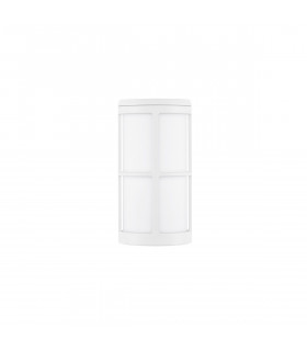 Stone Outdoor Wall Lantern White Aluminium LED E27 IP54-1
