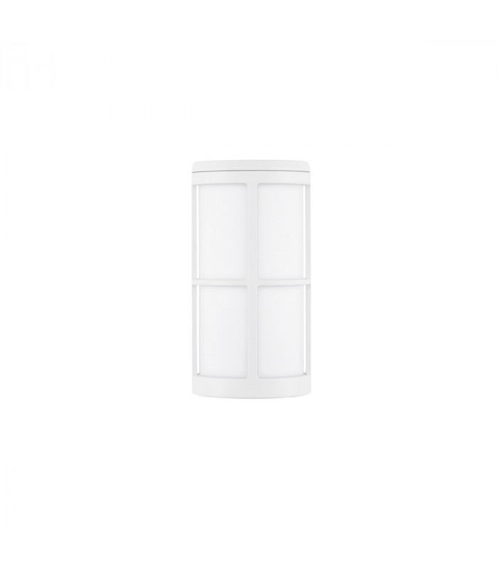 Stone Outdoor Wall Lantern White Aluminium LED E27 IP54-1