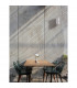 Stone Outdoor Wall Lantern White Aluminium LED E27 IP54-2