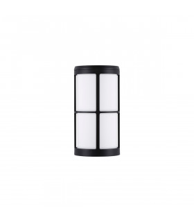 Stone Outdoor Wall Lantern Black Aluminium LED E27 IP54-1