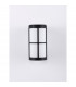 Stone Outdoor Wall Lantern Black Aluminium LED E27 IP54-3