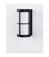 Stone Outdoor Wall Lantern Black Aluminium LED E27 IP54-5