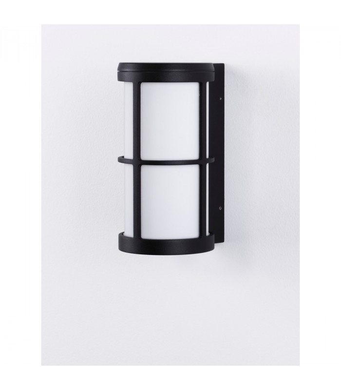 Stone Outdoor Wall Lantern Black Aluminium LED E27 IP54-5