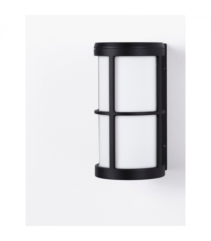 Stone Outdoor Wall Lantern Black Aluminium LED E27 IP54-7