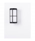 Stone Outdoor Wall Lantern Black Aluminium LED E27 IP54-8