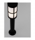 Stone Outdoor Bollard Black Aluminium LED E27 IP54-10
