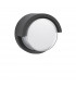 Max Outdoor Modern Wall Lamp Dark Grey ABS Clear White Acrylic LED 12W 1307Lm 3000K IP65-1