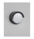 Max Outdoor Modern Wall Lamp Dark Grey ABS Clear White Acrylic LED 12W 1307Lm 3000K IP65-3