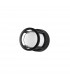 Agosto Round Outdoor Modern Wall Lamp Black Aluminium LED 6W 420Lm 3000K IP54-1