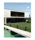 Agosto Outdoor Bollard Black Aluminium LED 6W 420Lm 3000K IP54-2