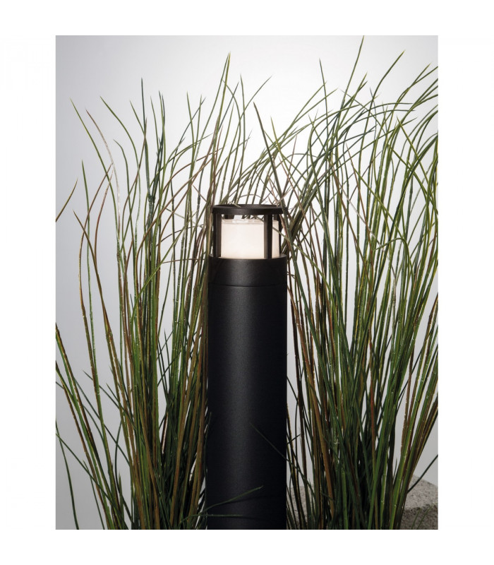 Agosto Outdoor Bollard Black Aluminium LED 6W 420Lm 3000K IP54-3