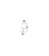Pyro Outdoor Modern Wall Lamp Dark Grey Aluminium White Acrylic LED E27 IP54-5