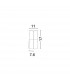 Stick Outdoor Modern Wall Lamp Dark Grey Aluminium White Acrylic LED E27 IP54-2