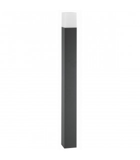 Stick Outdoor Bollard Dark Grey Aluminium White Acrylic LED E27 IP54-1