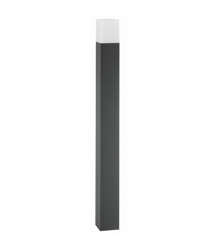 Stick Outdoor Bollard Dark Grey Aluminium White Acrylic LED E27 IP54-1