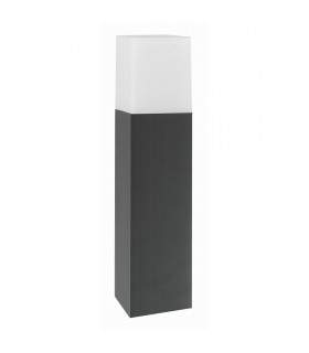 Stick Outdoor Pedestal Light Dark Grey Aluminium White Acrylic LED E27 IP54-1