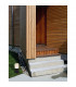 Noten Outdoor Pedestal Light Sandy Black Aluminium LED 8W 937Lm 3000K IP65 -2