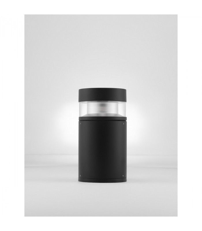 Tala Outdoor Pedestal Light Black Aluminium LED 12W 594Lm 3000K IP54-4