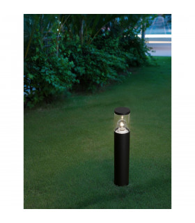 Cetera 50cm Outdoor Bollard Black Aluminium LED E27 IP54-2