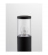 Cetera 50cm Outdoor Bollard Black Aluminium LED E27 IP54-6