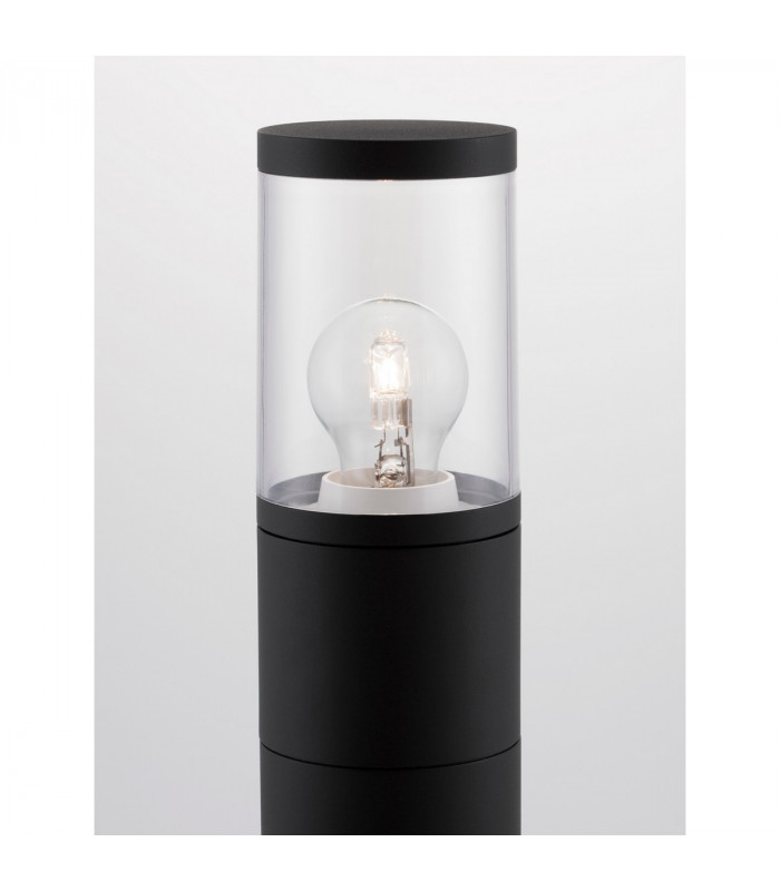 Cetera 50cm Outdoor Bollard Black Aluminium LED E27 IP54-7