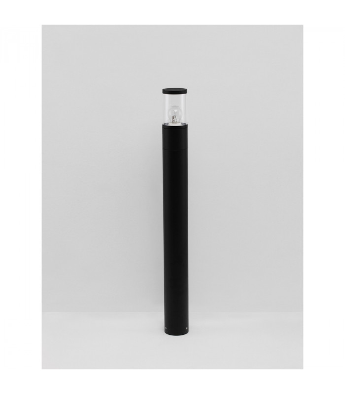 Cetera 90cm Outdoor Bollard Black Aluminium LED E27 IP54-3