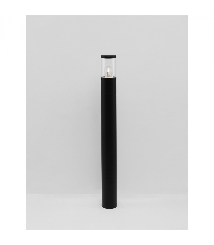 Cetera 90cm Outdoor Bollard Black Aluminium LED E27 IP54-4