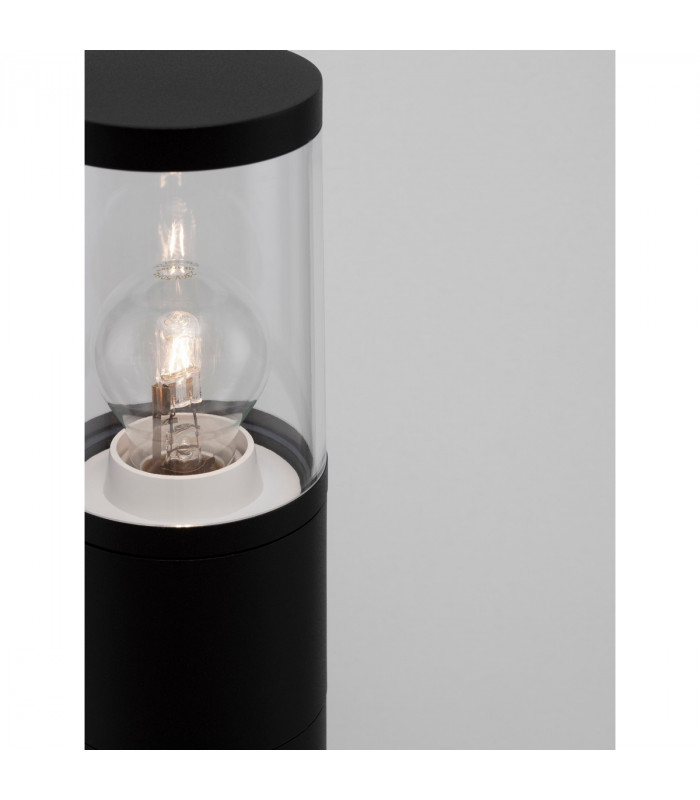 Cetera 90cm Outdoor Bollard Black Aluminium LED E27 IP54-5