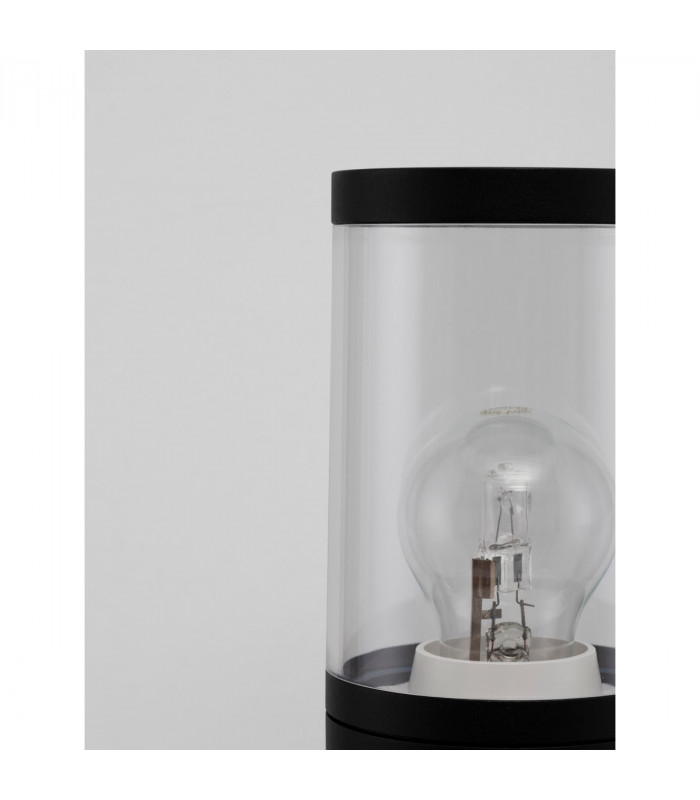 Cetera 90cm Outdoor Bollard Black Aluminium LED E27 IP54-6