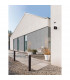 Zosia Outdoor Pedestal Light Dark Grey Aluminium LED E27 IP65-2