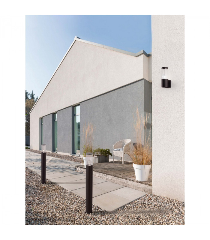 Zosia Outdoor Pedestal Light Dark Grey Aluminium LED E27 IP65-2