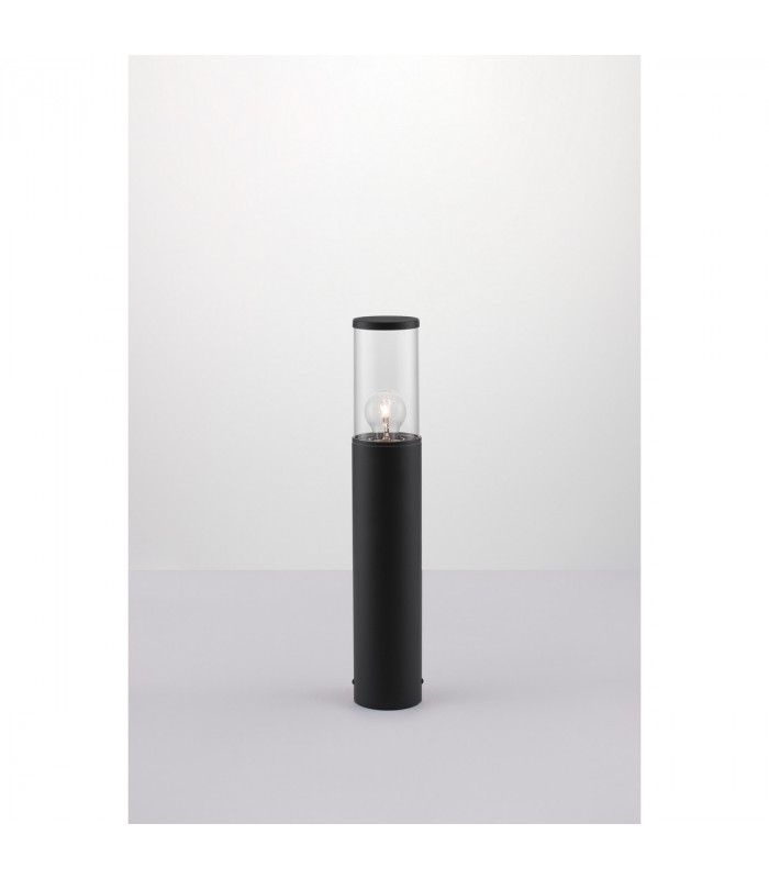Zosia Outdoor Bollard Dark Grey Aluminium LED E27 IP65-2