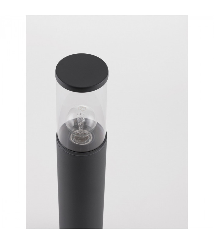Zosia Outdoor Bollard Dark Grey Aluminium LED E27 IP65-4