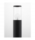 Zosia Outdoor Bollard Dark Grey Aluminium Clear LED E27 IP65-5