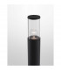 Zosia Outdoor Bollard Dark Grey Aluminium Clear LED E27 IP65-7