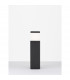 Ferron 50cm Outdoor Bollard Dark Grey Aluminium Clear LED E27 IP65-5
