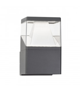 Lock Outdoor Modern Wall Lamp Aluminium Dark Grey White LED 12W 1047Lm IP54 3000K/4000K AC Driver Included-1