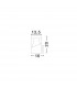 Lock Outdoor Modern Wall Lamp Aluminium Dark Grey White LED 12W 1047Lm IP54 3000K/4000K AC Driver Included-3